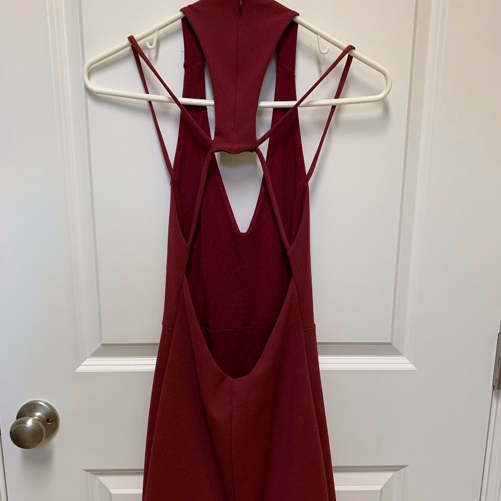 Backless Strappy Bodycon Dres